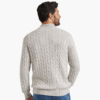 Kit | Men's Cable Knit Half-Zip Sweater