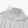 Kit | Men's Cable Knit Half-Zip Sweater