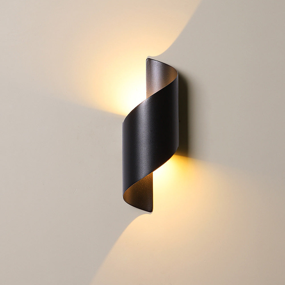 Nzmarket Minimalist Aluminium LED Wall Light – Warm White, Flush Mount