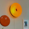 Nzmarket Modern Round Glass Wall Sconce – Frosted Shade, Minimal Design