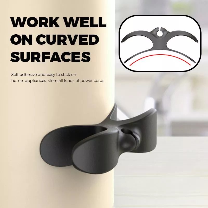 Nzmarket Universal Cable & Wire Organiser – Flexible Silicone Clips, No Tools