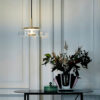 Nzmarket Modern Glass LED Pendant Ceiling Lamp – Warm Focused Light