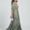 Selora | Halter Bloom Flow Maxi Dress