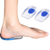 ComfortStep Plantar Heel Cups Gel Pads - for Heel Comfort and Foot Support