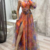 Helen | Elegant Colorful Dress