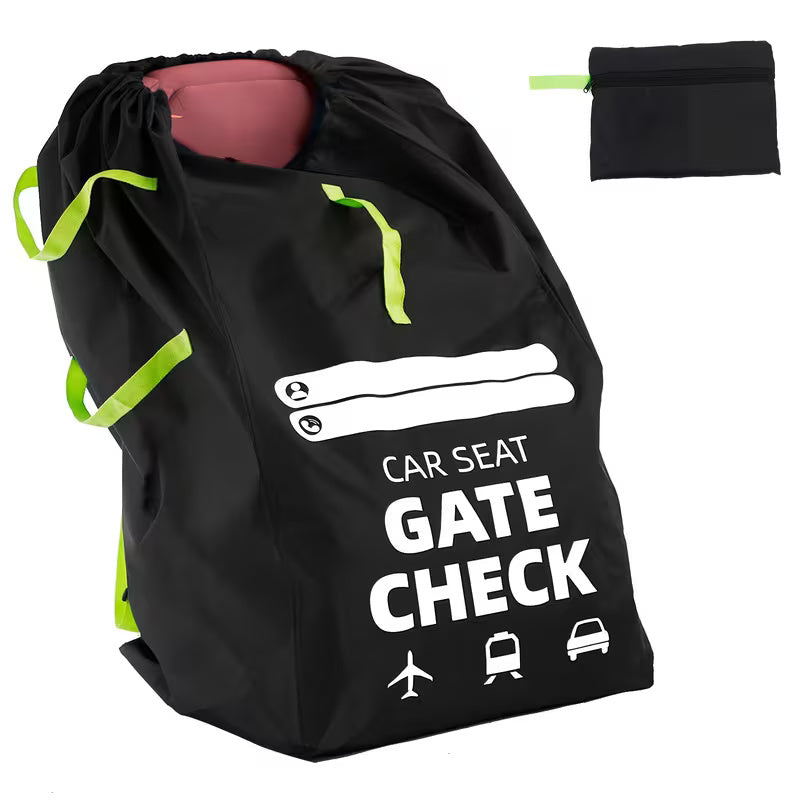 Nzmarket Convertible Car Seat Travel Backpack Bag | Waterproof Child Seat Protector