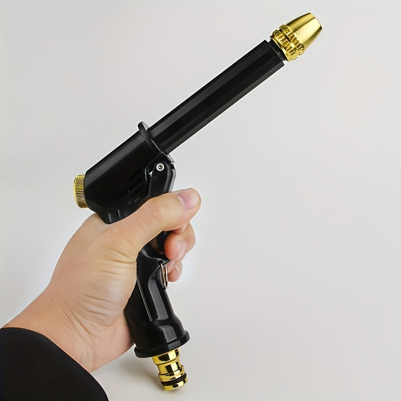 Nzmarket Expandable Garden Hose Set – Triple-Length, High-Pressure with Spray Nozzle