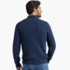 Kit | Men's Cable Knit Half-Zip Sweater