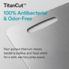 Titanium Cutting Board - Durable, Hygienic & Scratch-Resistant