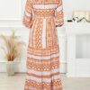 Nina | Floral Boho Maxi Dress