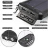 Solar External Power Bank – 20,000mAh, Waterproof & Portable USB Charger