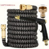 Nzmarket Expandable Garden Hose Set – Triple-Length, High-Pressure with Spray Nozzle