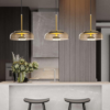 Nzmarket Modern Glass LED Pendant Ceiling Lamp – Warm Focused Light