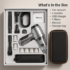 Car Vacuum Cleaner - Powerful and Compact Car Vac for Quick Cleaning