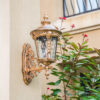 Nzmarket Vintage Outdoor Glass Wall Lantern – Aluminium & Glass