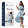 Georgia - Elegant Maxi Dress in Stylish Tweed