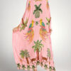 Sahara | Drop Shoulder Sleeve Coconut Tree Printed Dress