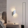 Nzmarket Minimalist Aluminium LED Wall Light – Warm White, Flush Mount