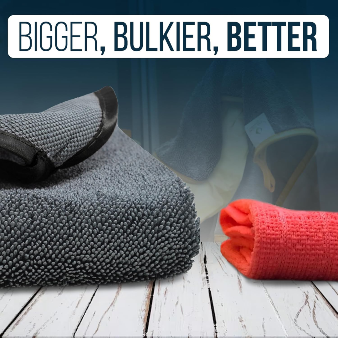 Nzmarket Super-Absorbent Microfibre Cleaning Towels – 2 Pack