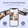 Nzmarket Wireless Indoor HD Security Camera – Night Vision, Motion Alerts