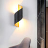 Nzmarket Minimalist Aluminium LED Wall Light – Warm White, Flush Mount