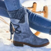 Louisa - Elegant winter boots with orthopaedic support for women in warm wool