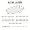 Nzmarket 5-Piece Bamboo Microfibre Fitted Sheet Set – All-Season Comfort
