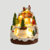 Nzmarket LED Musical Snow Globe Christmas Ornament – Animated Festive Keepsake