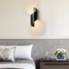 Nzmarket Minimalist Aluminium LED Wall Light – Warm White, Flush Mount
