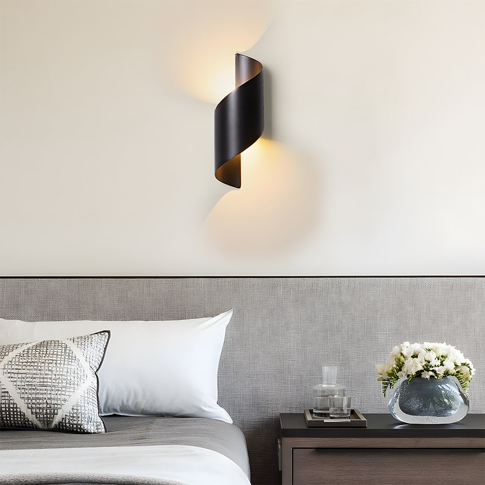 Nzmarket Minimalist Aluminium LED Wall Light – Warm White, Flush Mount