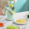 Nzmarket 5-in-1 Gourmet Food Grater – Stainless Steel, Built-In Container