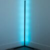 Nzmarket Slim LED Corner Floor Lamp – Adjustable Brightness, Warm White