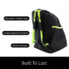 Nzmarket Convertible Car Seat Travel Backpack Bag | Waterproof Child Seat Protector