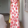 Patricia | Ruffle Floral Print Maxi Dress