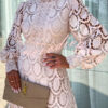 Nzmarket Patricia Romantic Lace Dress – Elegant Evening Wear