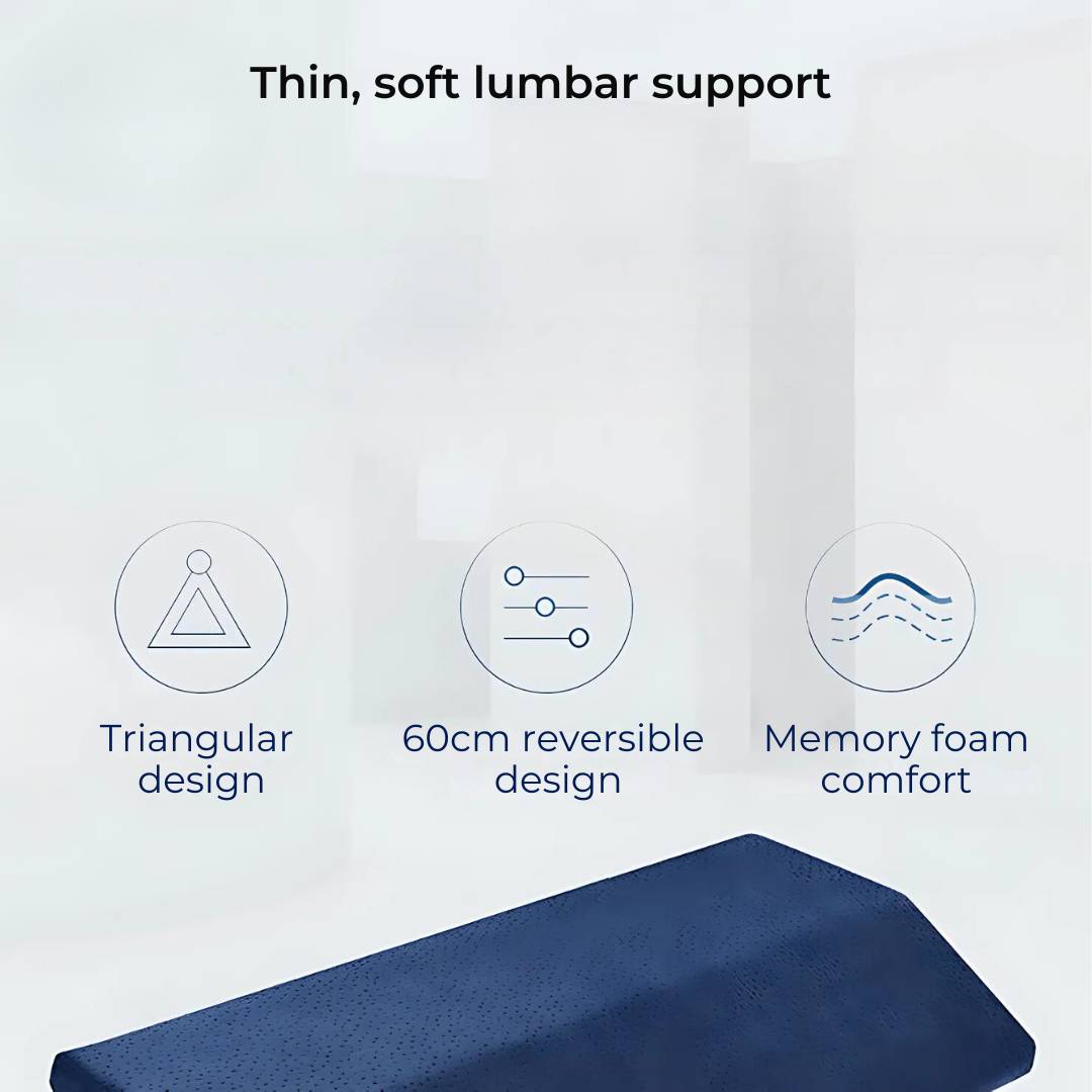SleepAlign Lumbar Support Pillow for Sleeping