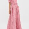 Anabella | Dress with Short Puff Sleeves