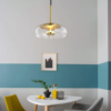 Nzmarket Modern Glass LED Pendant Ceiling Lamp – Warm Focused Light