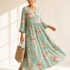 Anne - Printed Summer Dress
