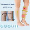 ComfortFlow Support Socks | Highly Elastic Calf Compression