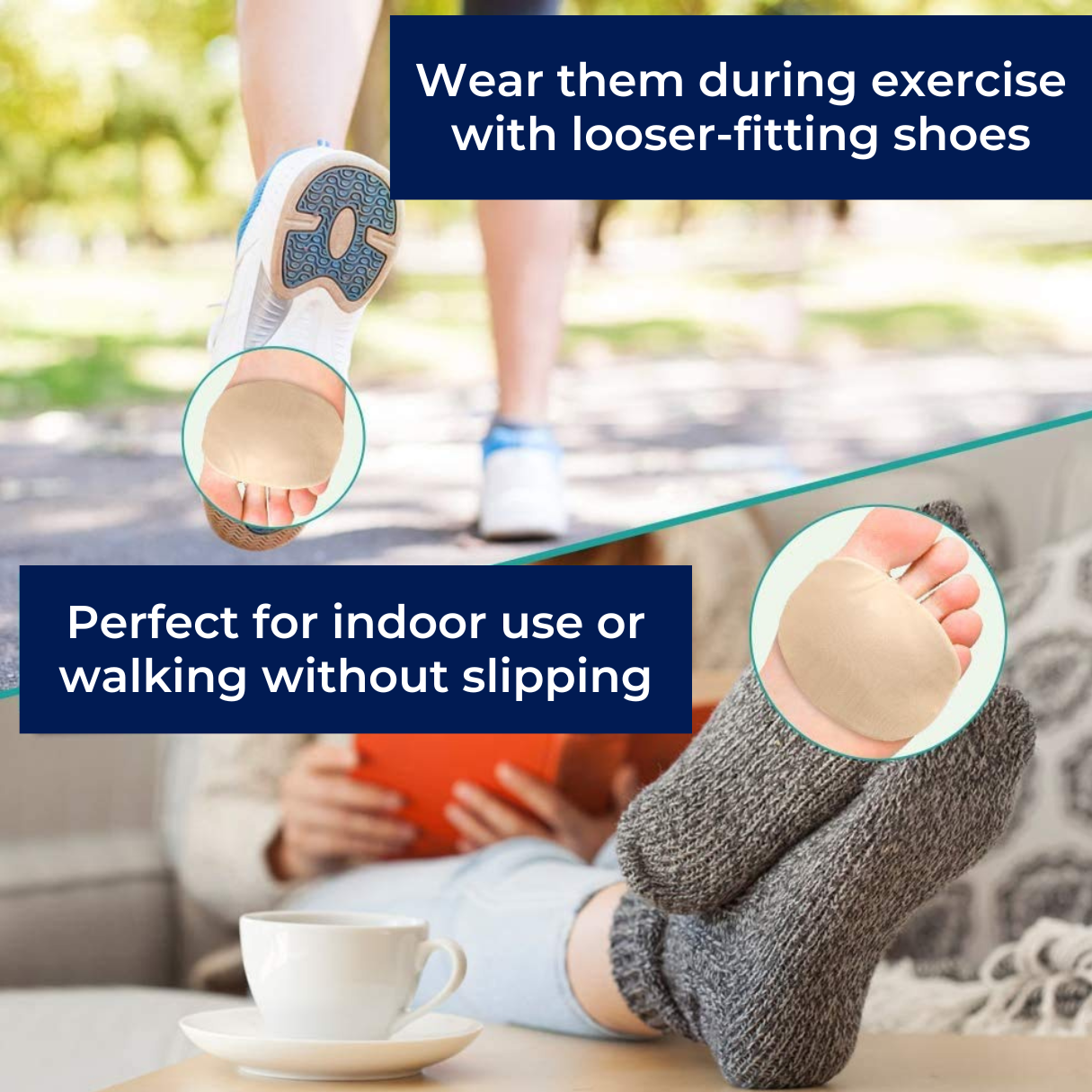GelPads Foot Support Pads – Daily Cushion & Pressure Relief
