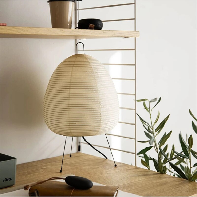 Nzmarket Shizuka Japanese Rice Paper Pendant Lamp – Soft Warm Glow