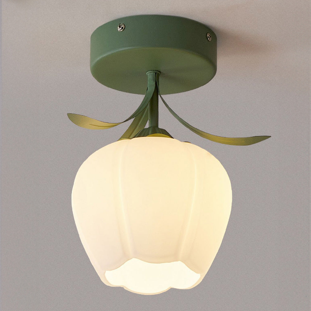 Nzmarket Floral Artistic Glass Ceiling Light – Style A & B, Single or Multi-Pack
