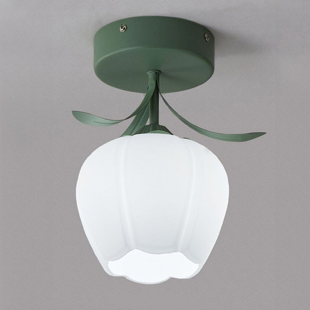 Nzmarket Floral Artistic Glass Ceiling Light – Style A & B, Single or Multi-Pack