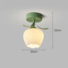 Nzmarket Floral Artistic Glass Ceiling Light – Style A & B, Single or Multi-Pack