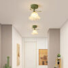 Nzmarket Floral Artistic Glass Ceiling Light – Style A & B, Single or Multi-Pack