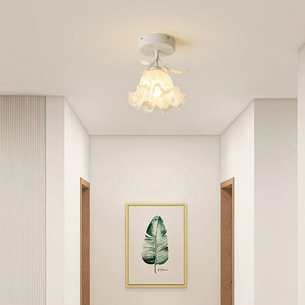 Nzmarket Floral Artistic Glass Ceiling Light – Style A & B, Single or Multi-Pack