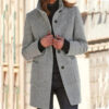 DONATIENNE - Luxurious and comfortable women's coat for ultimate warmth