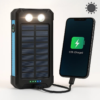 Solar External Power Bank – 20,000mAh, Waterproof & Portable USB Charger