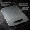 Titanium Cutting Board - Durable, Hygienic & Scratch-Resistant